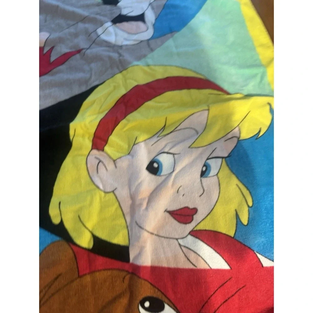 Vintage Tom And Jerry The Movie Promo Beach Pool Towel 1992 Robyn Starling 90s